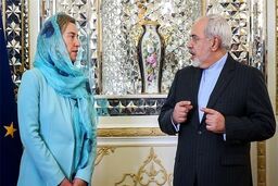 رایزنی ظریف با موگرینی و اشتیان‌مایر درباره روند اجرای برجام و تحولات سوریه