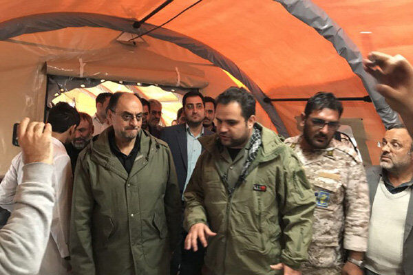 فعالیت بیمارستان‌ صحرایی بانک پاسارگاد درکرمانشاه