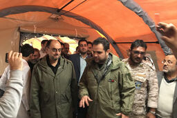 فعالیت بیمارستان‌ صحرایی بانک پاسارگاد درکرمانشاه