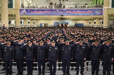 فرماندهان نهاجا با رهبر معظم انقلاب اسلامی دیدار کردند