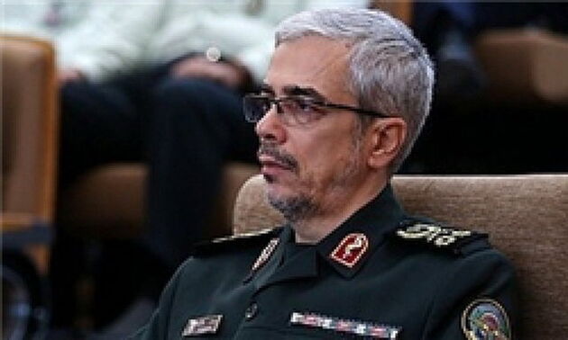 پیام تبریک سرلشگر محمد باقری به فرماندهان نظامی کشورهای مسیحی
