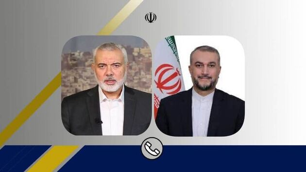  امیرعبداللهیان و هنیه درباره غزه با هم صحبت کردند