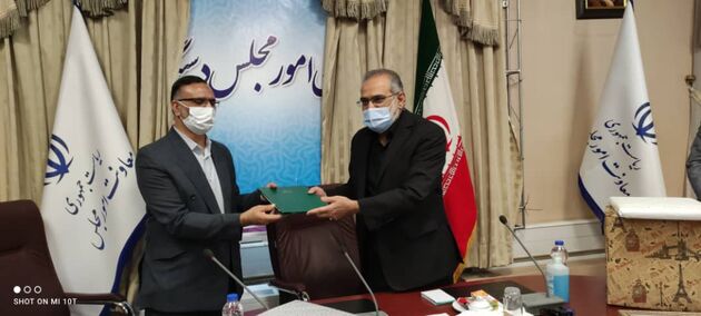 برگزاری آیین تکریم و معارفه مدیرکل حوزه معاونت پارلمانی رئیس جمهور