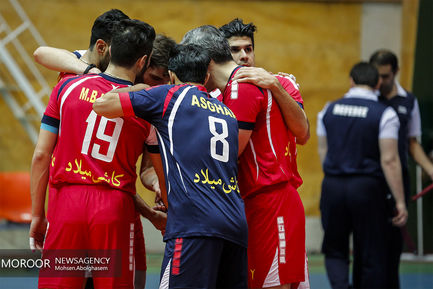  لیگ برتر والیبال دیدار تیمهای پیکان تهران و خاتم اردکان