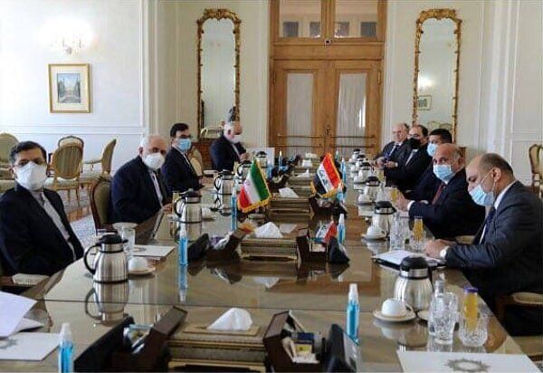 فواد حسین با ظریف دیدار و گفتگو کرد