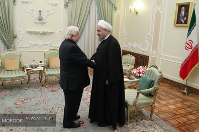 دیدار وزیر امور خارجه سوریه با رییس جمهور