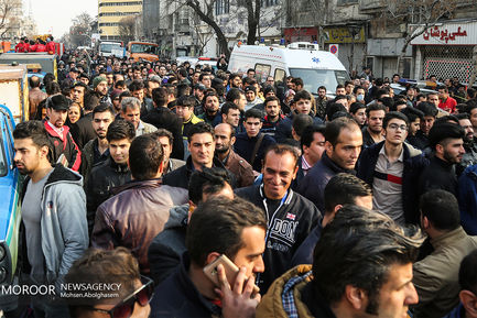 آتش سوزی و فرو ریختن ساختمان پلاسکو