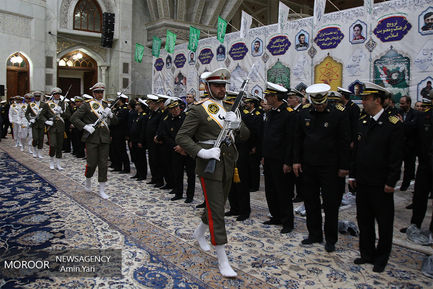 تجدید میثاق فرماندهان نیروی دریایی ارتش با آرمان های امام راحل