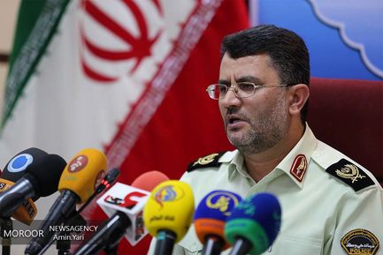 نشست خبری رییس پلیس فرودگاه های کشور