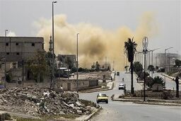 نقض آتش‌بس و زخمی شدن دو نظامی روس در حلب