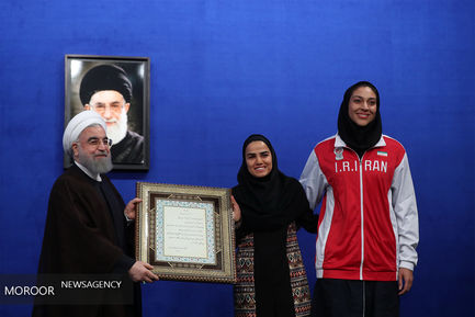 ضیافت افطار ورزشکاران با رییس جمهور