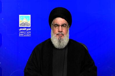 سید حسن نصرالله در روز قدس سخنرانی می‌کند