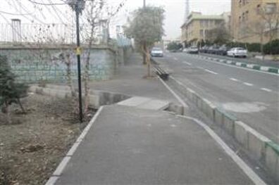 مناسب سازی معابر در خیابان جانبازان ناحیه 4  