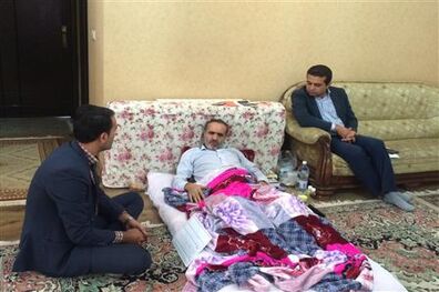 بازدید از خانواده جانبازان عسگری و حسن وند ناحیه 4