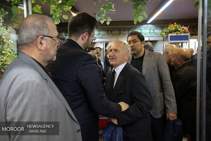 مراسم ختم بهرام شفیع مجری پیشکسوت