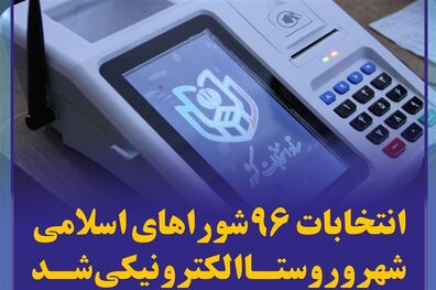 انتخابات شوراها الکترونیکی برگزار می شود