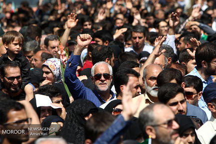 تشییع پیکر ۱۵۰ شهید دفاع مقدس