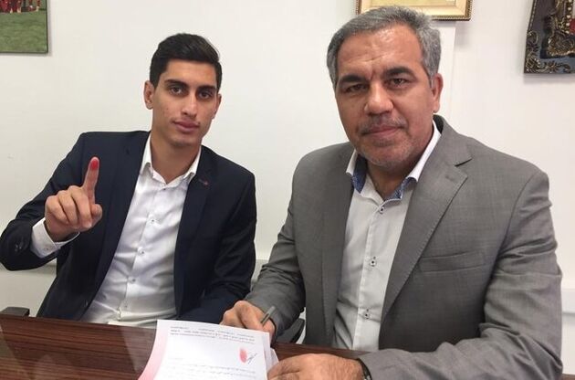 محمد نادری برای یک نیم فصل راهی پرسپولیس شد