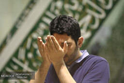 مراسم اعتکاف رجبیه در حرم رضوی آغاز شد
