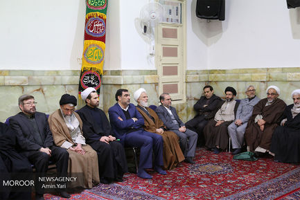 بزرگداشت آیت الله هاشمی شاهرودی در مسجد ارک