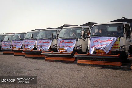 رزمایش طرح زمستانی تهران بزرگ