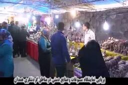 برپایی نمایشگاه سوغات در مناطق گردشگری همدان